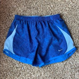 Nike girls running shorts